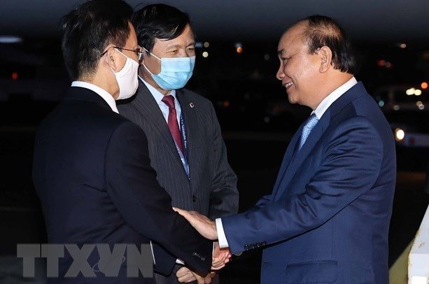 President Nguyen Xuan Phuc receives US friends in New York